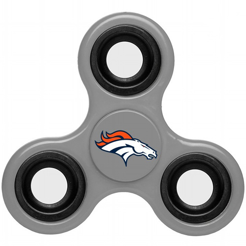 NFL Denver Broncos 3 Way Fidget Spinner G4 - Click Image to Close